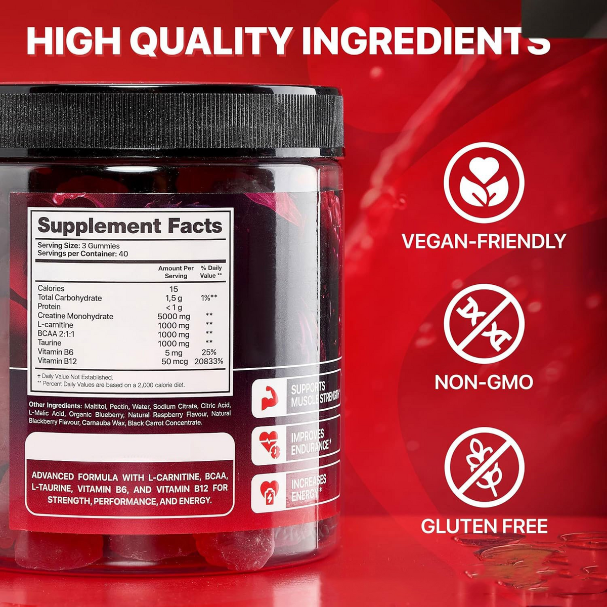 VEXNAR Pro Muscle Gummies